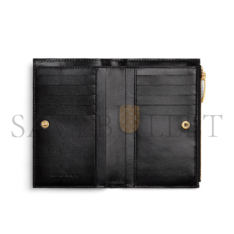 b0tt*ga Ven*ta intrecciato medium bi-fold wallet 749940vcpp28425 (14.5*9.3*2cm)